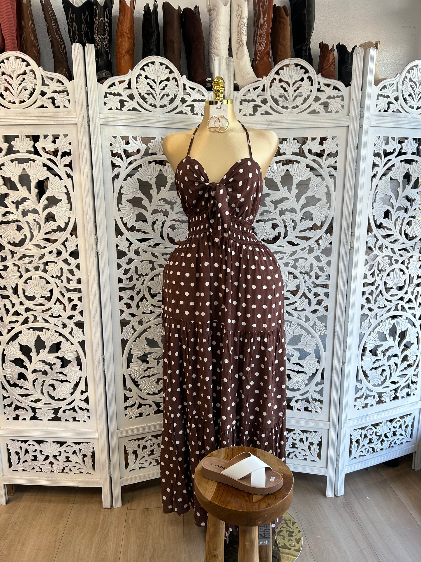 Polka dot dress
