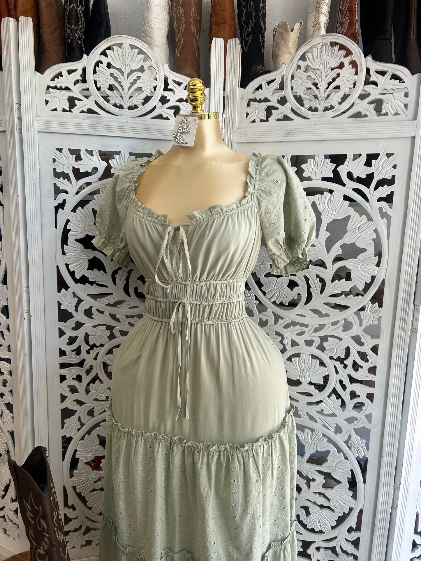 Long flowy dress