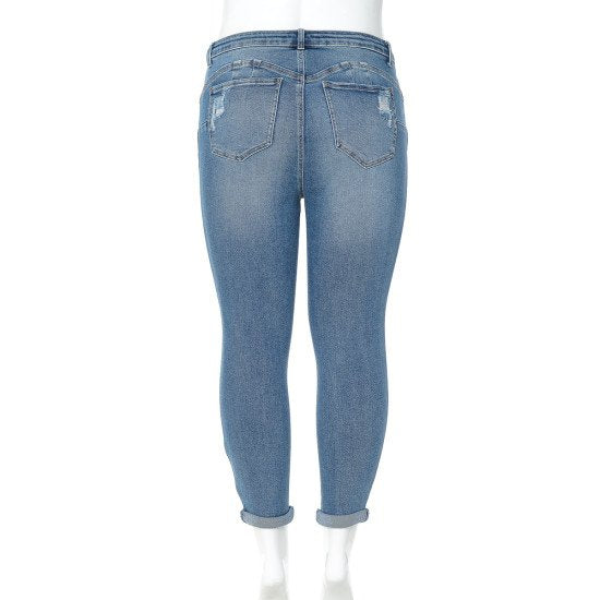 Push-up butt skinny jeans