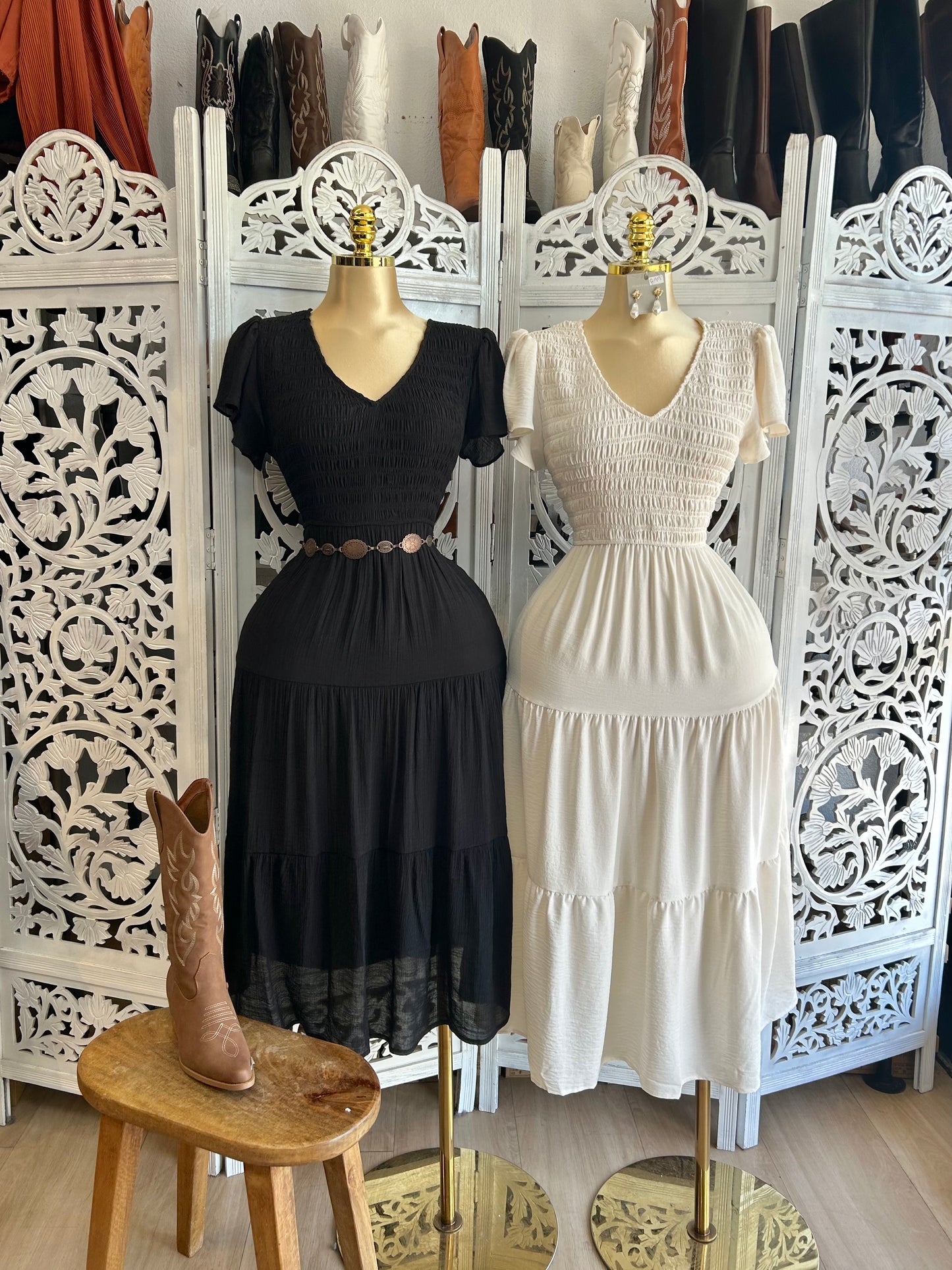 Long flowy dress