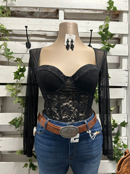 Lace Corset top