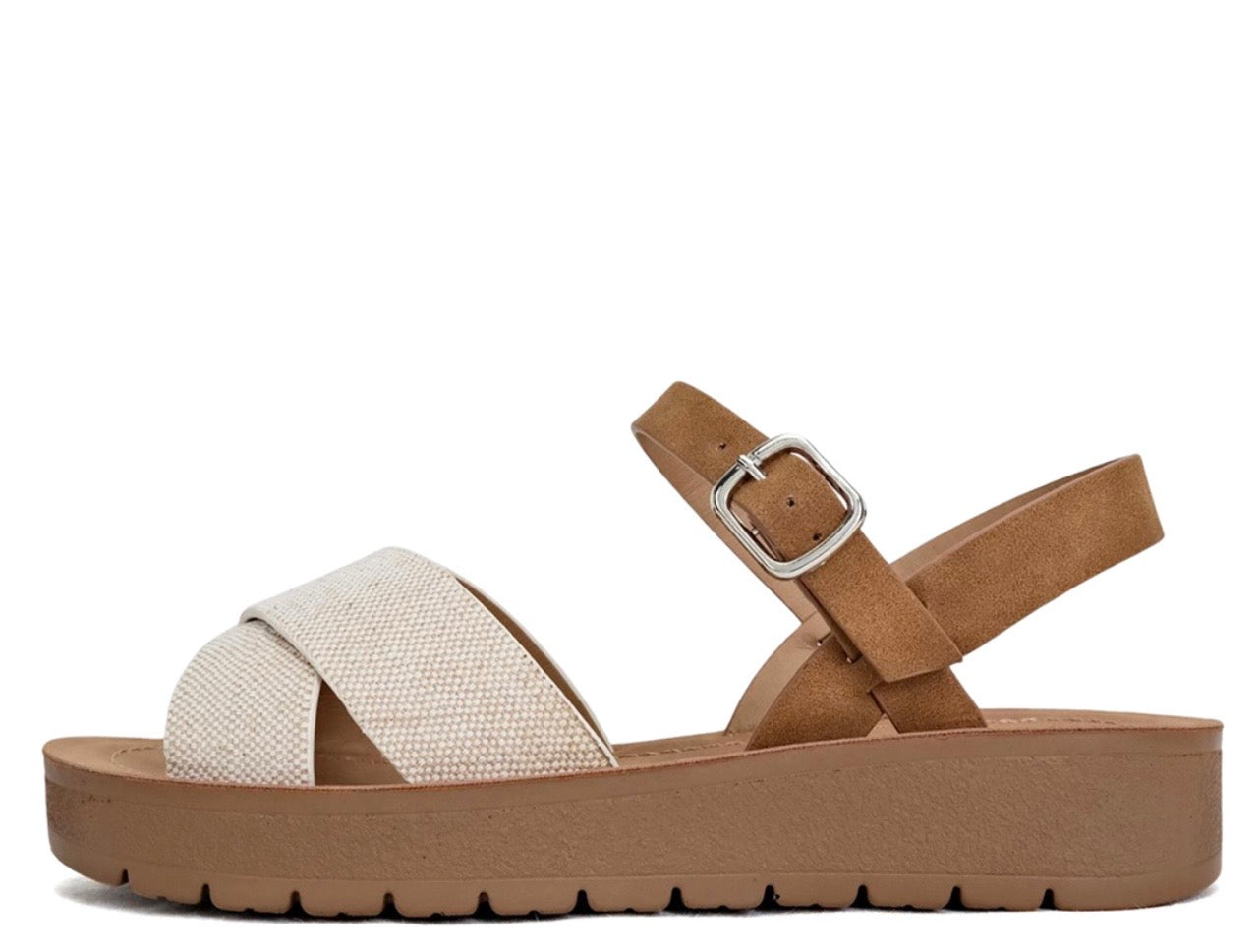 cross sandal (runs small )