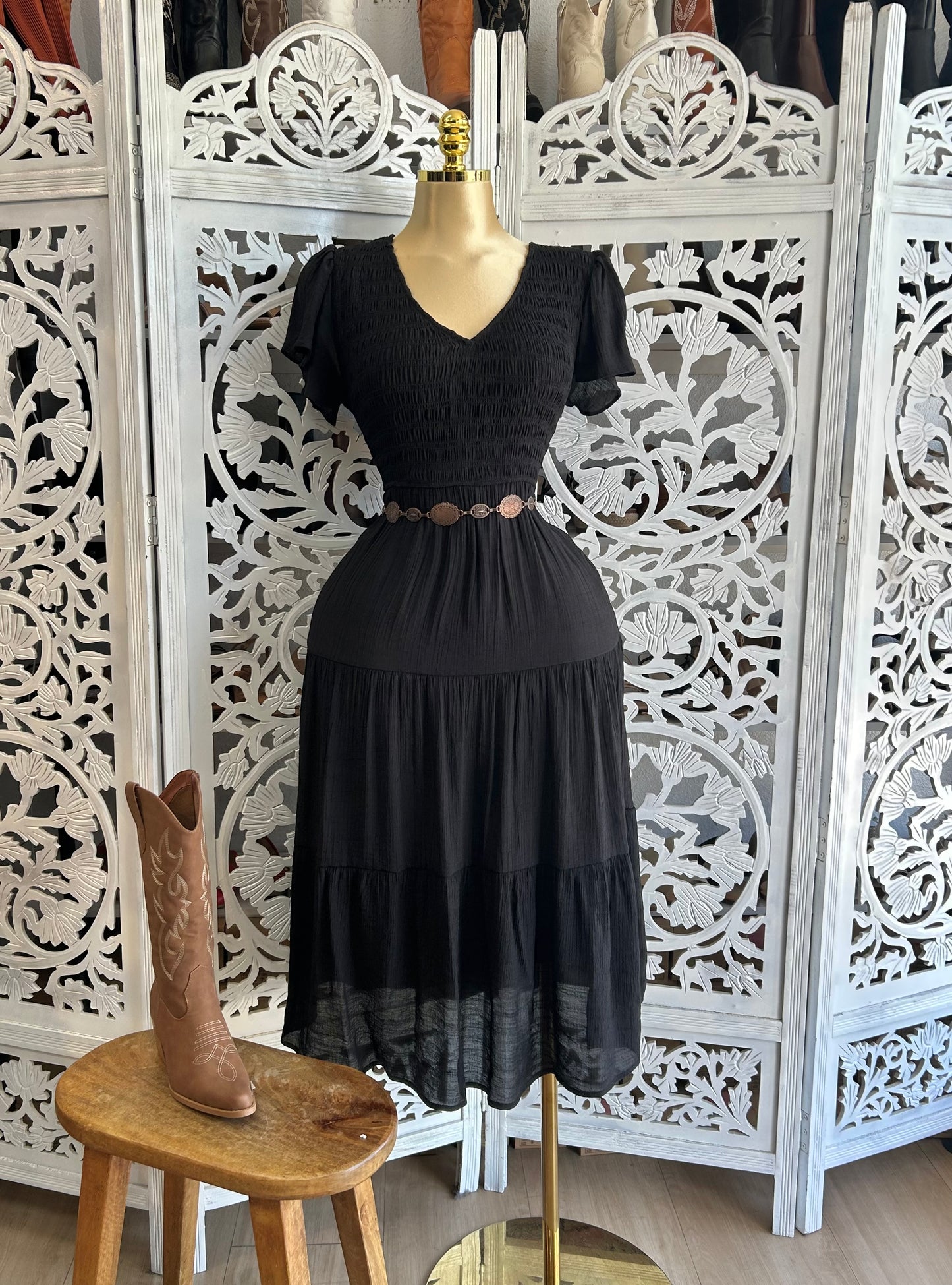 Long flowy dress