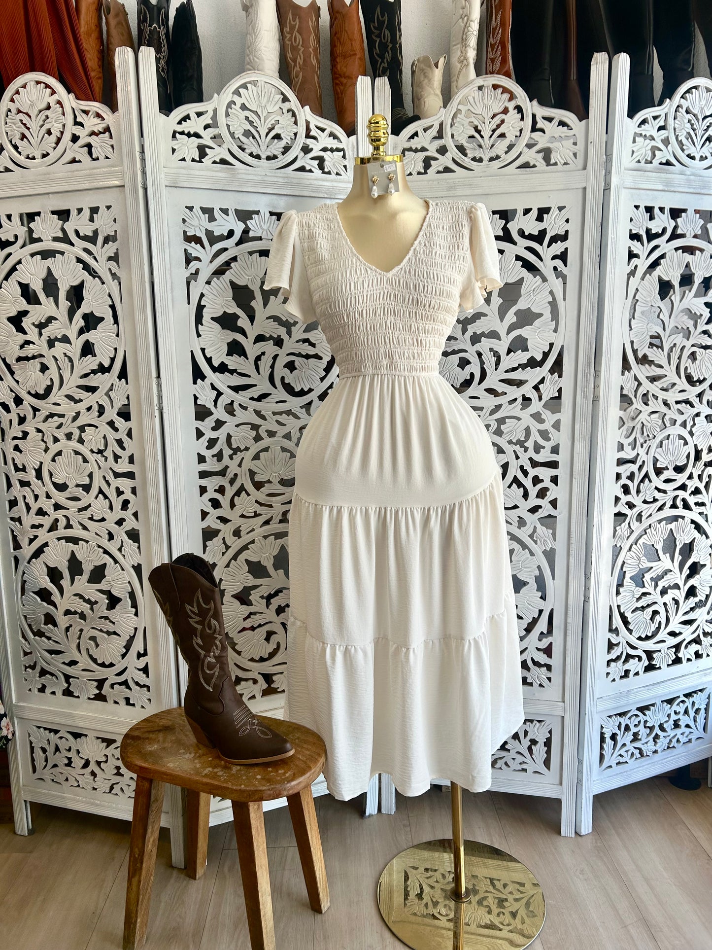 Long flowy dress