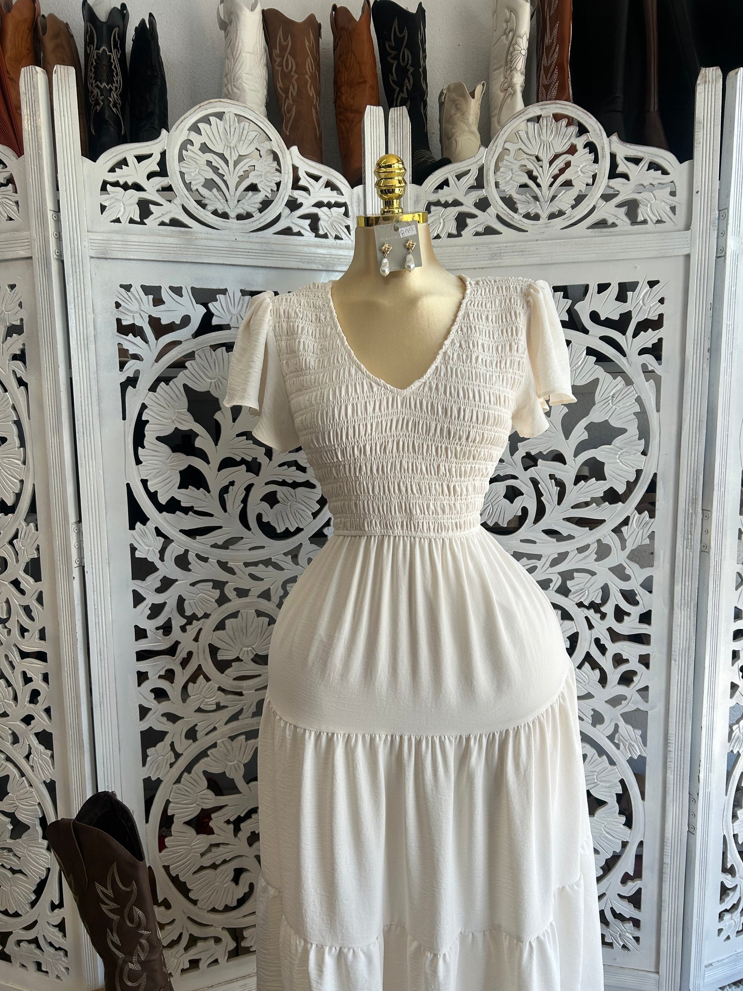 Long flowy dress