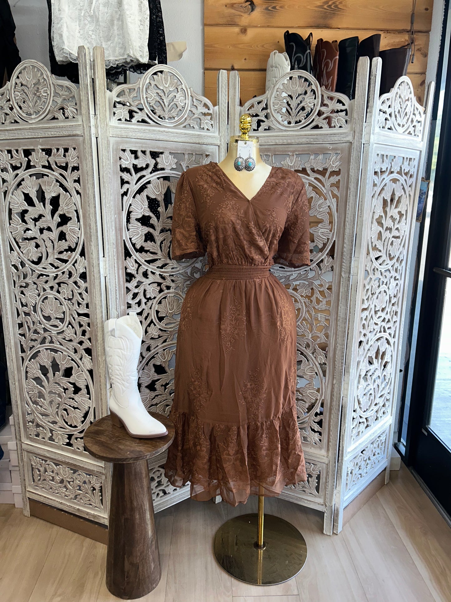 Rustic dress