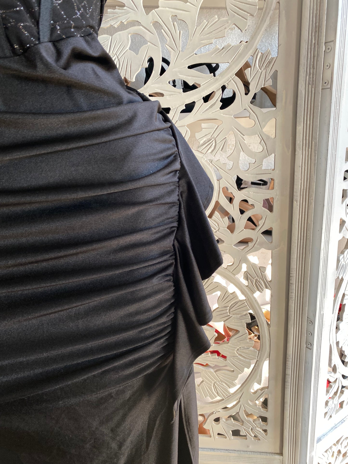 Glitter gala corset dress