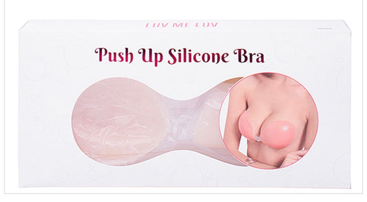 Silicone push up bra