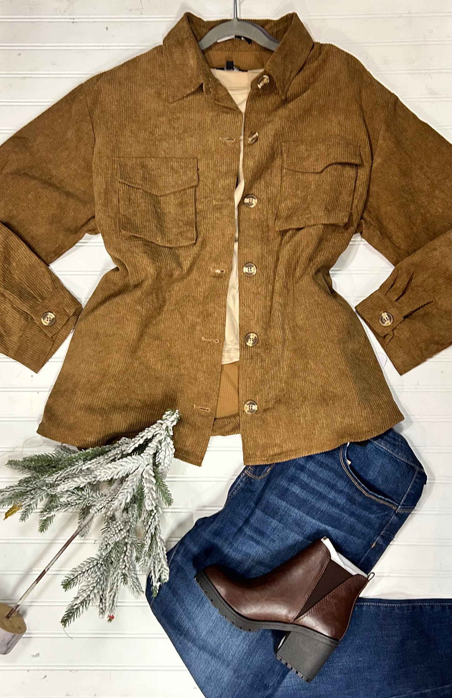 Brown jacket