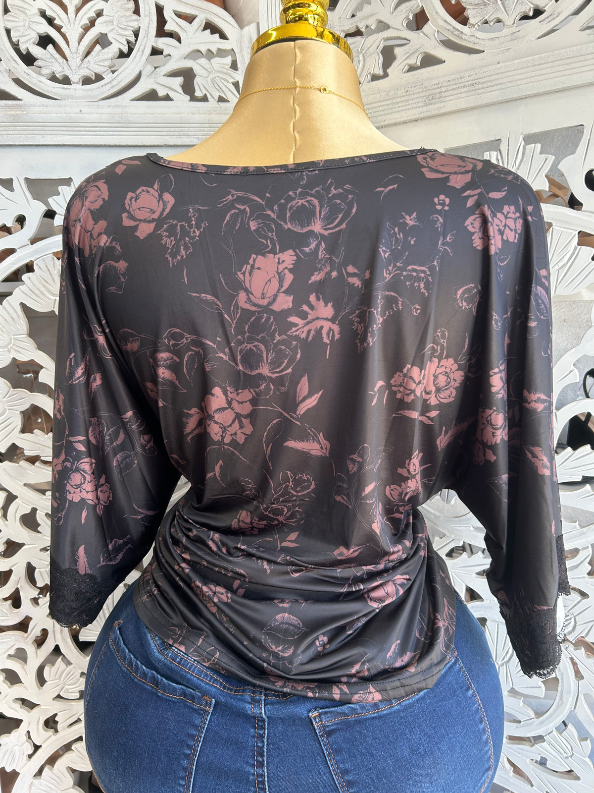 Floral jasmine top