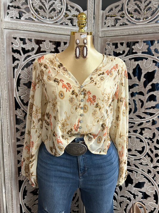 print long sleeve shirt