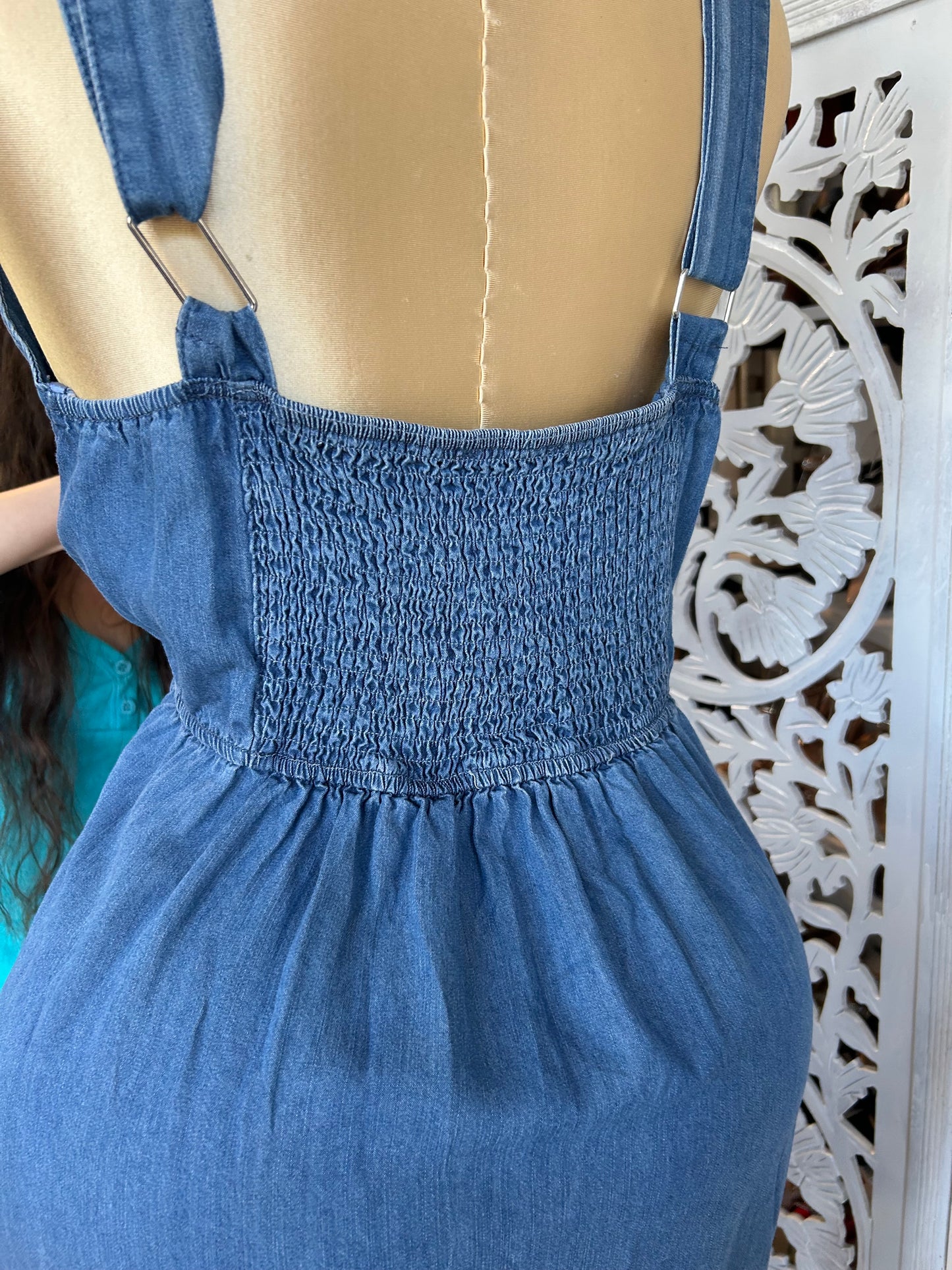 Denim dress