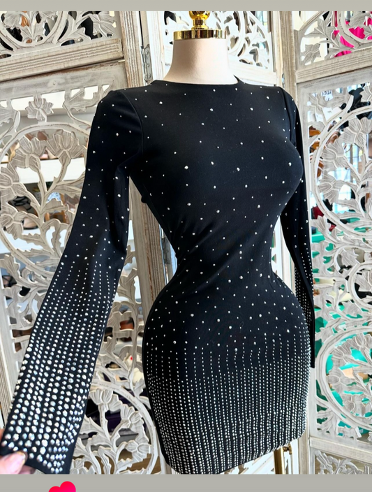 Rhinestone dress