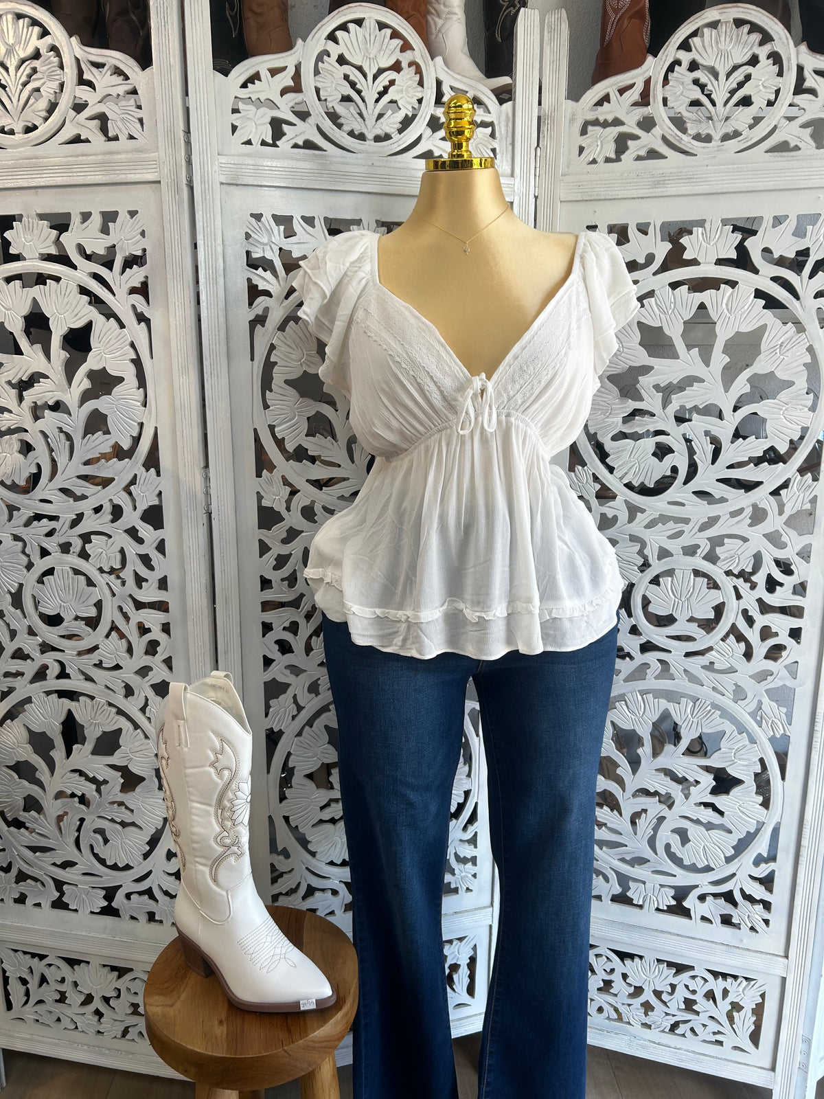 Daniela short sleeve top