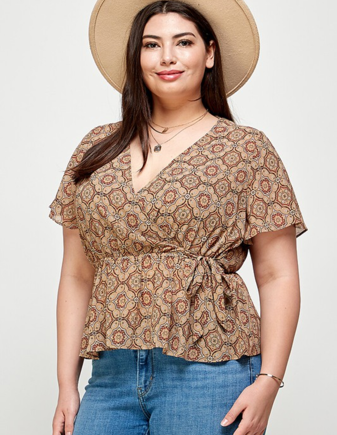 Print cross shirt