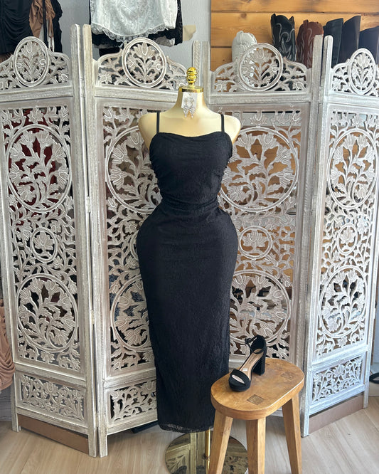 Corset lace dress