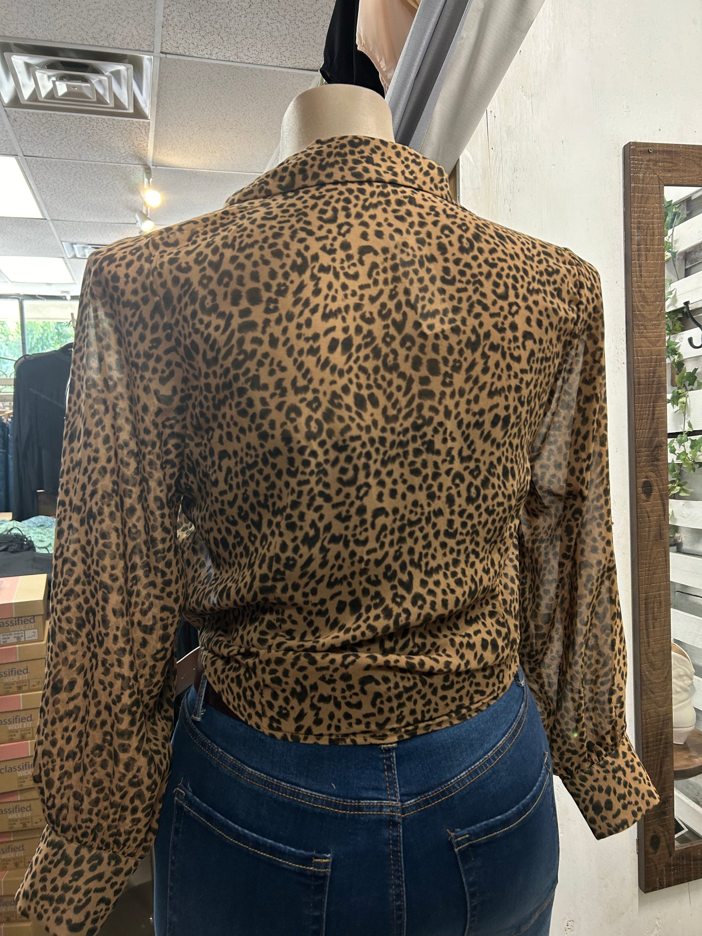 Cheetah top