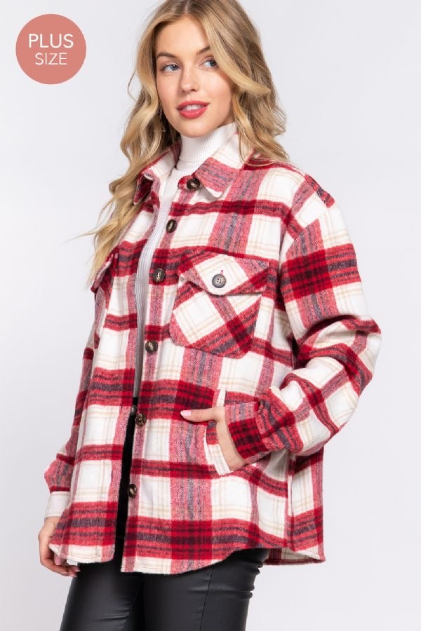 Plaid jacket