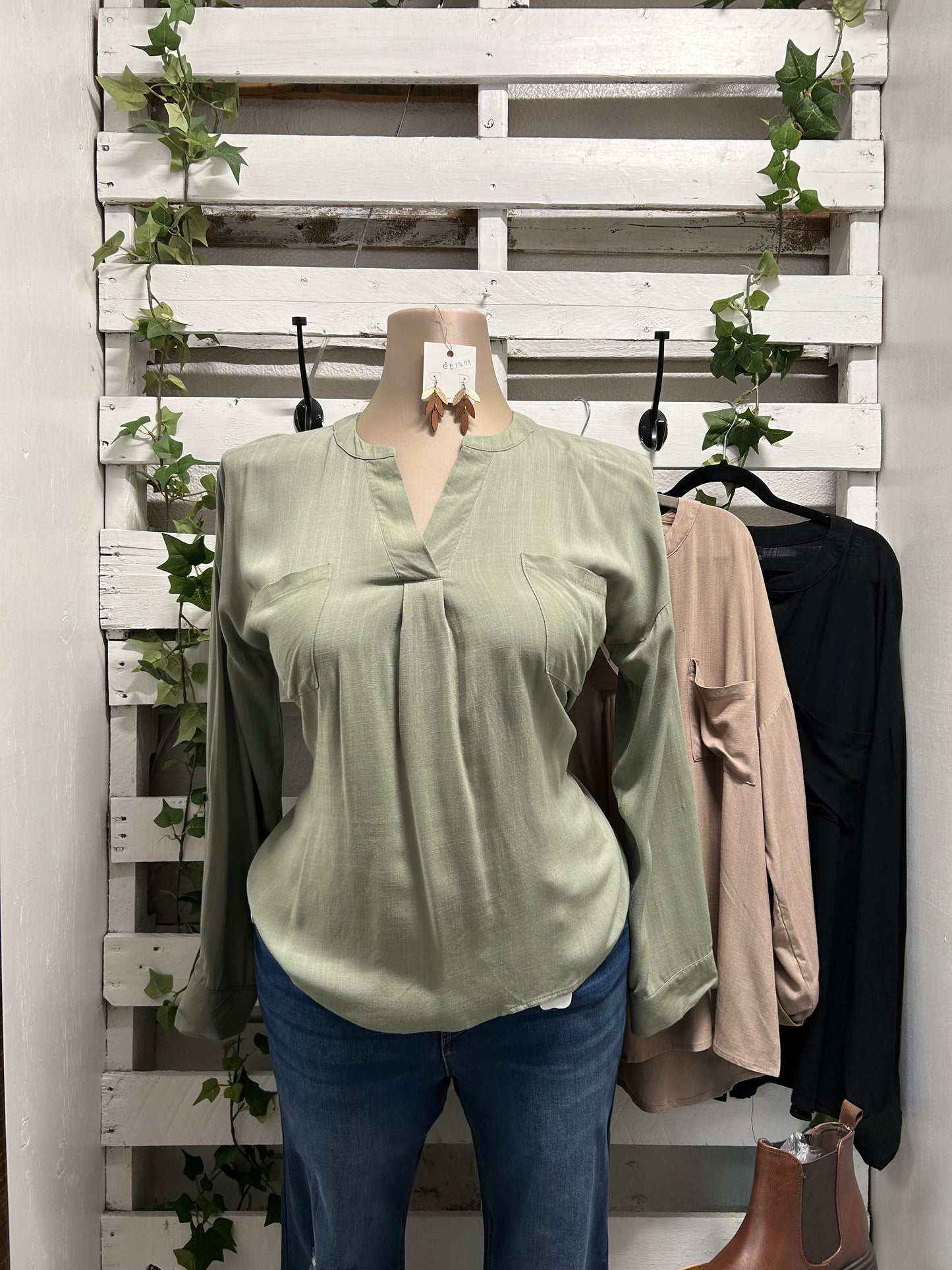 Button top