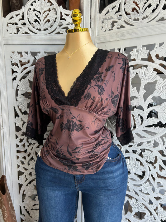Floral jasmine top