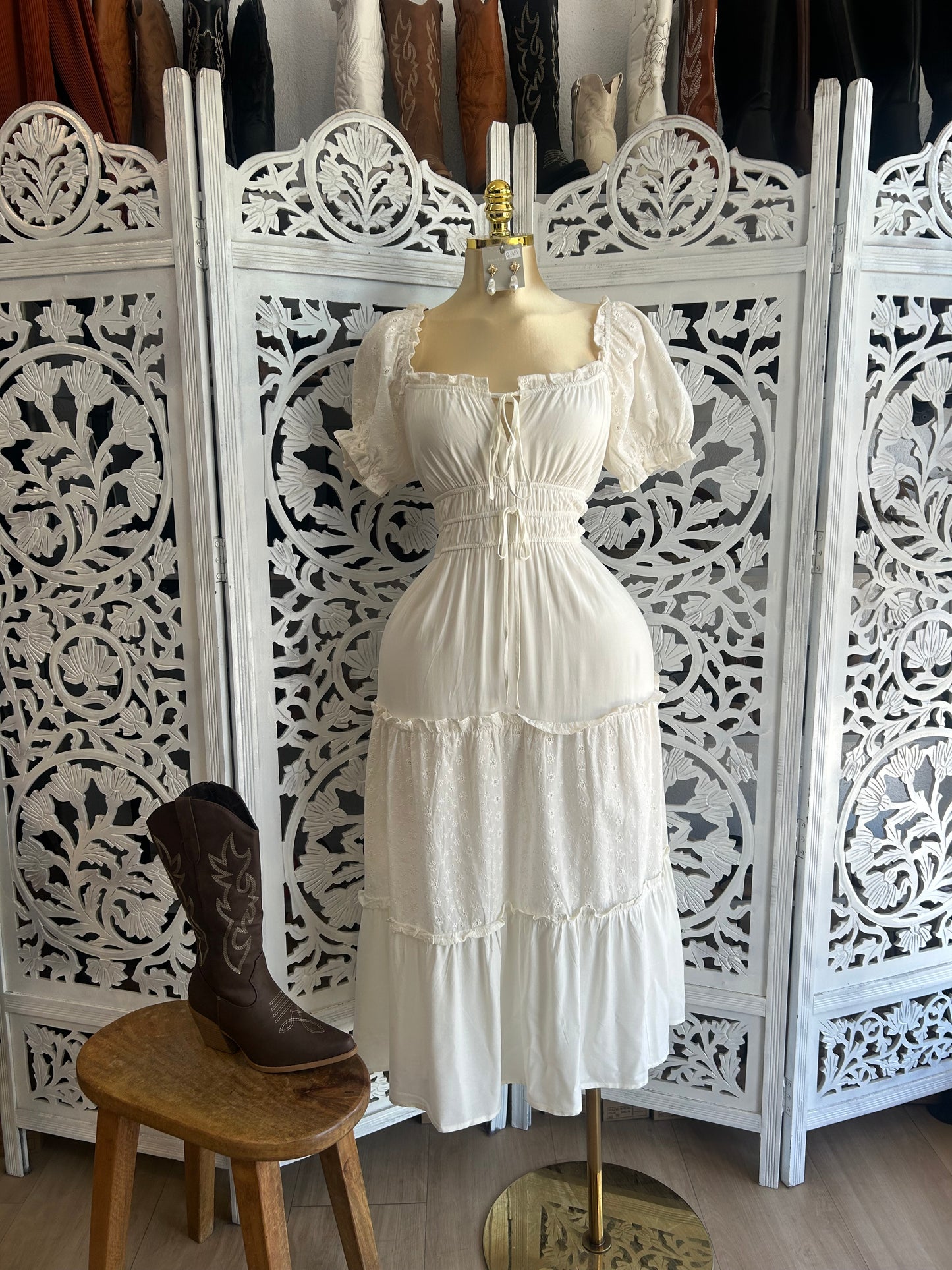 Long flowy dress