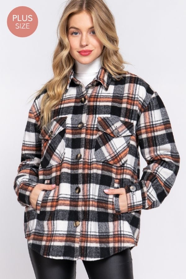 Plaid jacket