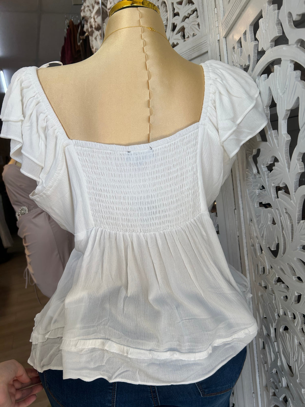 Daniela short sleeve top