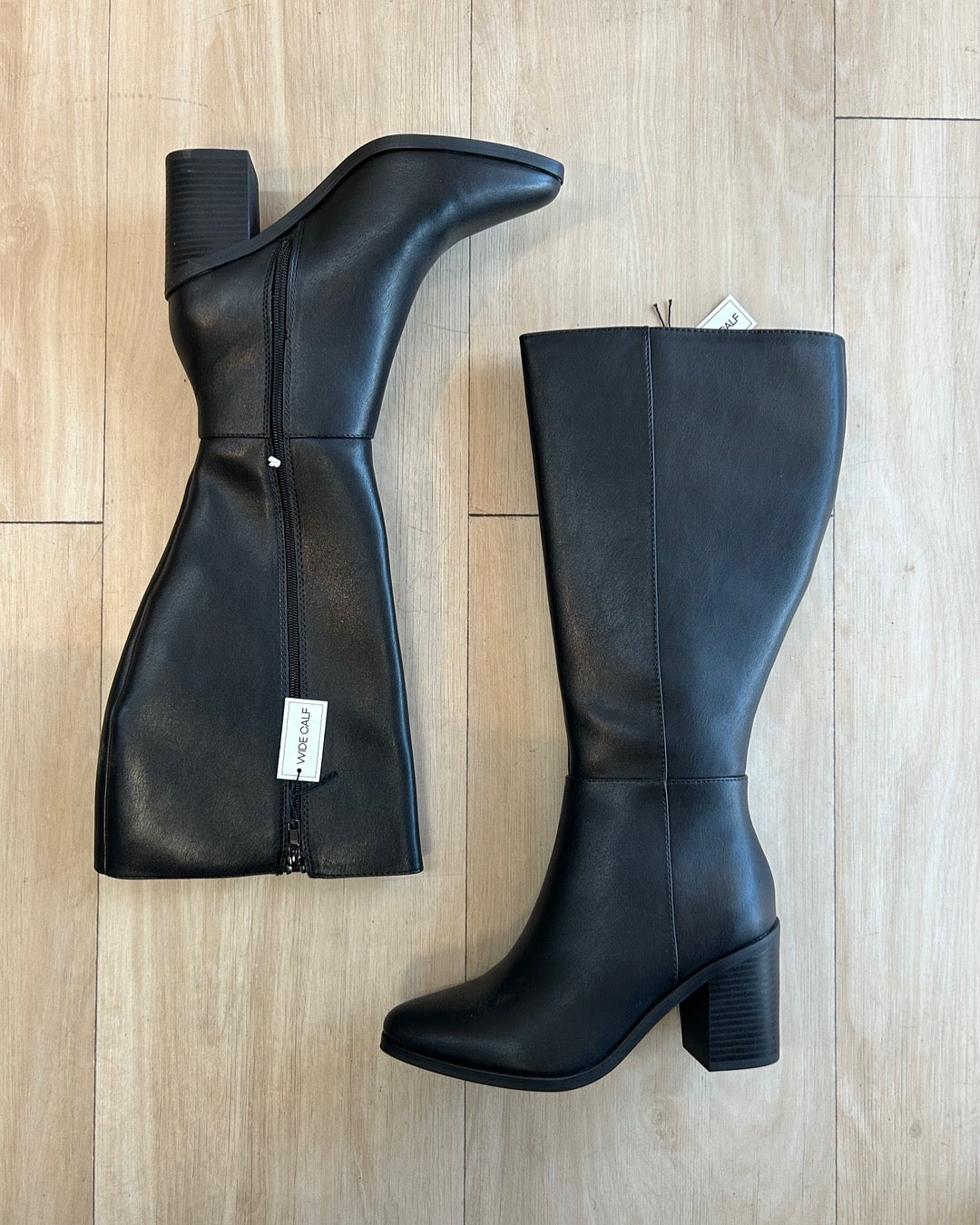 Wide calf leather boots (talk)