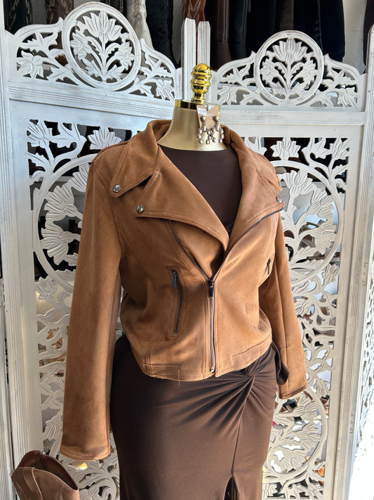 Suede jacket (size up runs small)