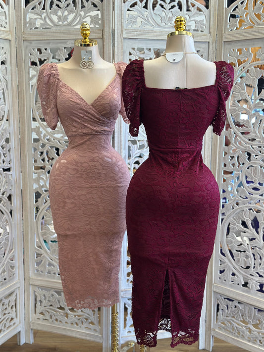 Mesh flower dress (size up)