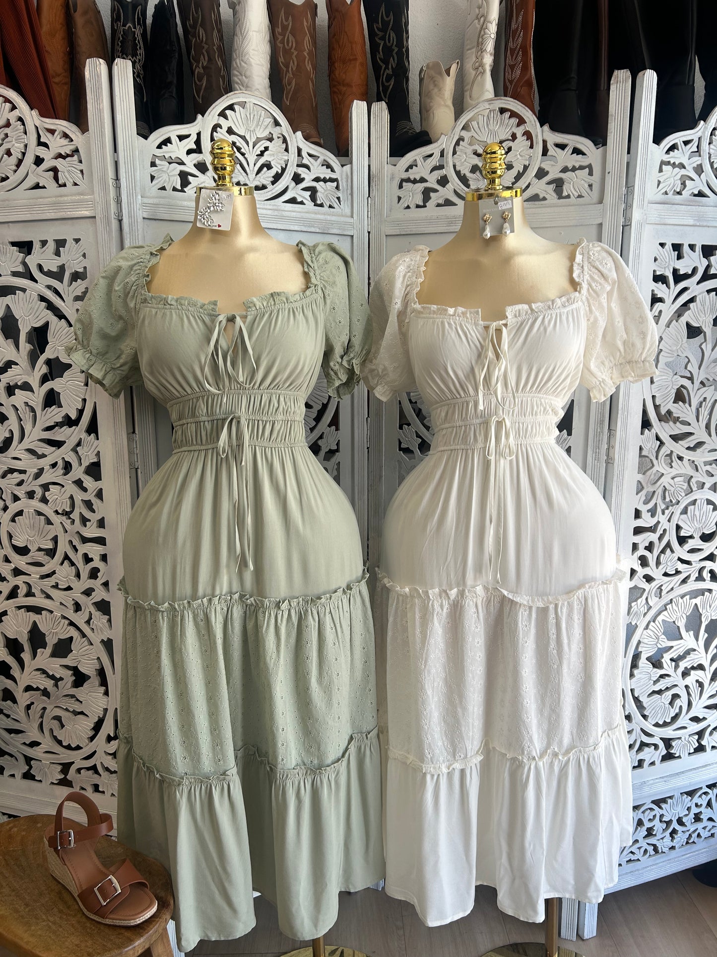 Long flowy dress