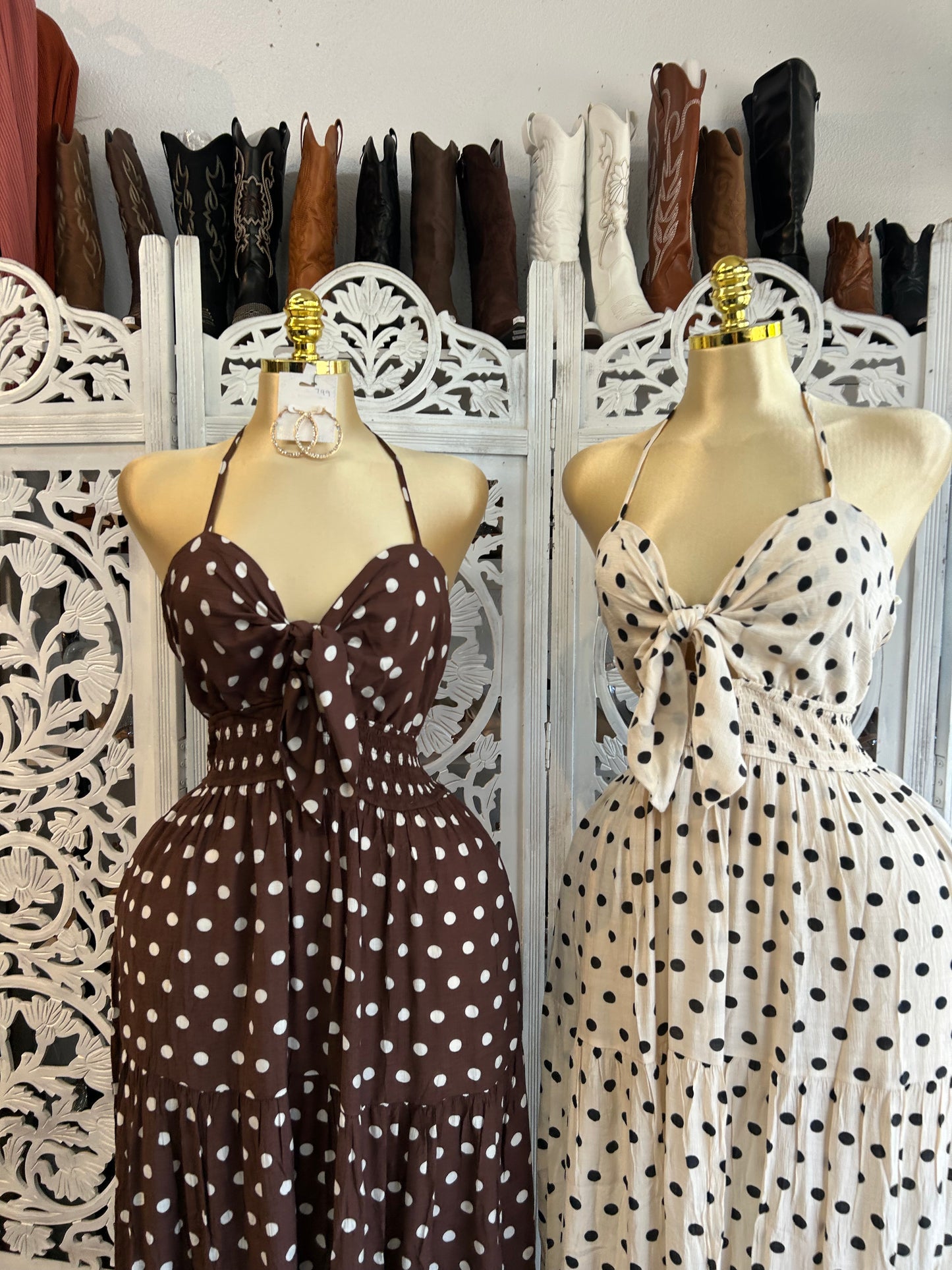 Polka dot dress