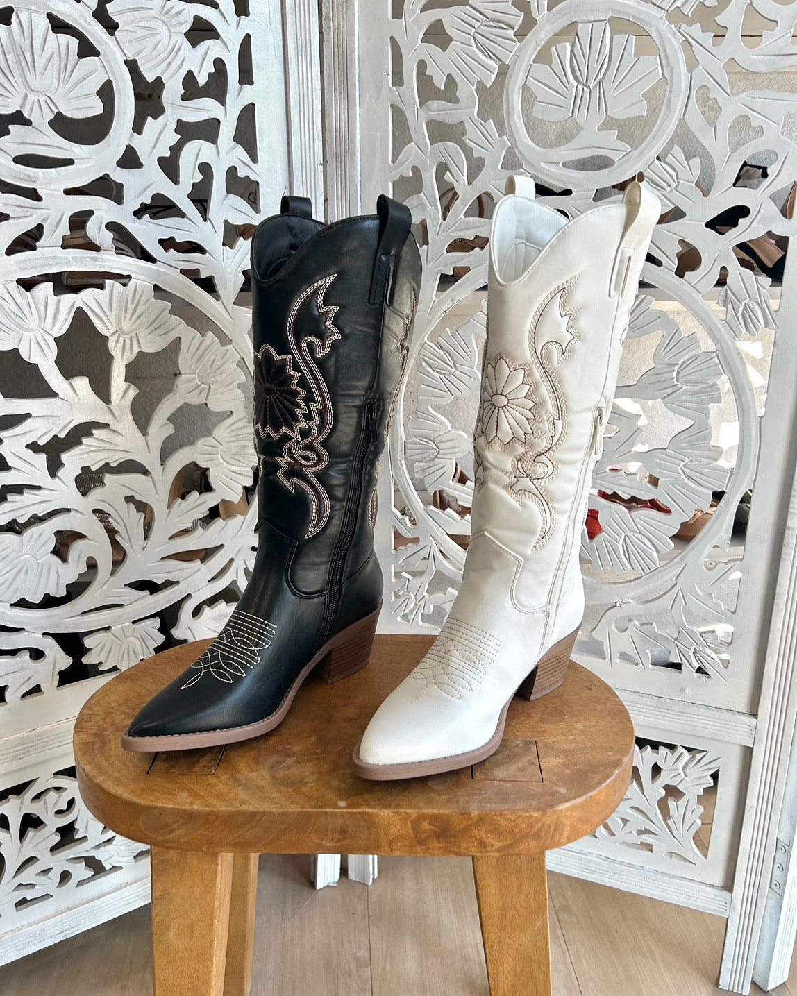 Cowboy boots wide fit friendly (home)