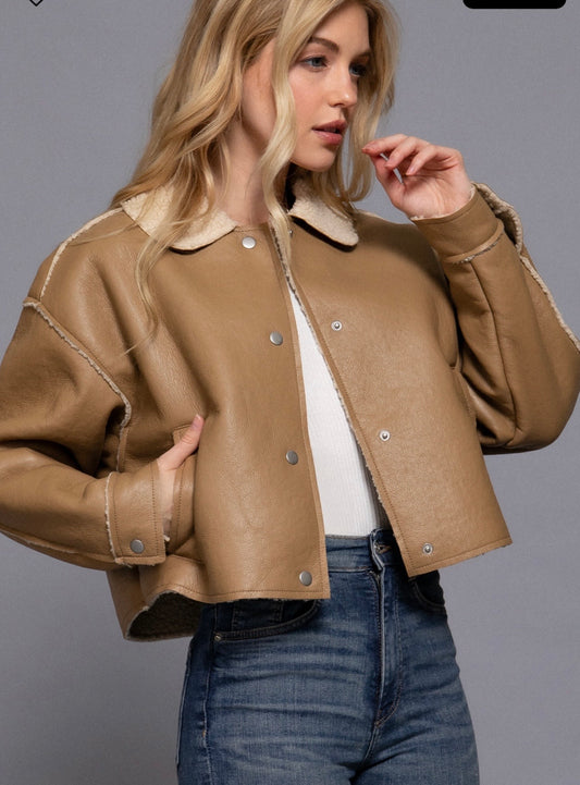 Leather jacket
