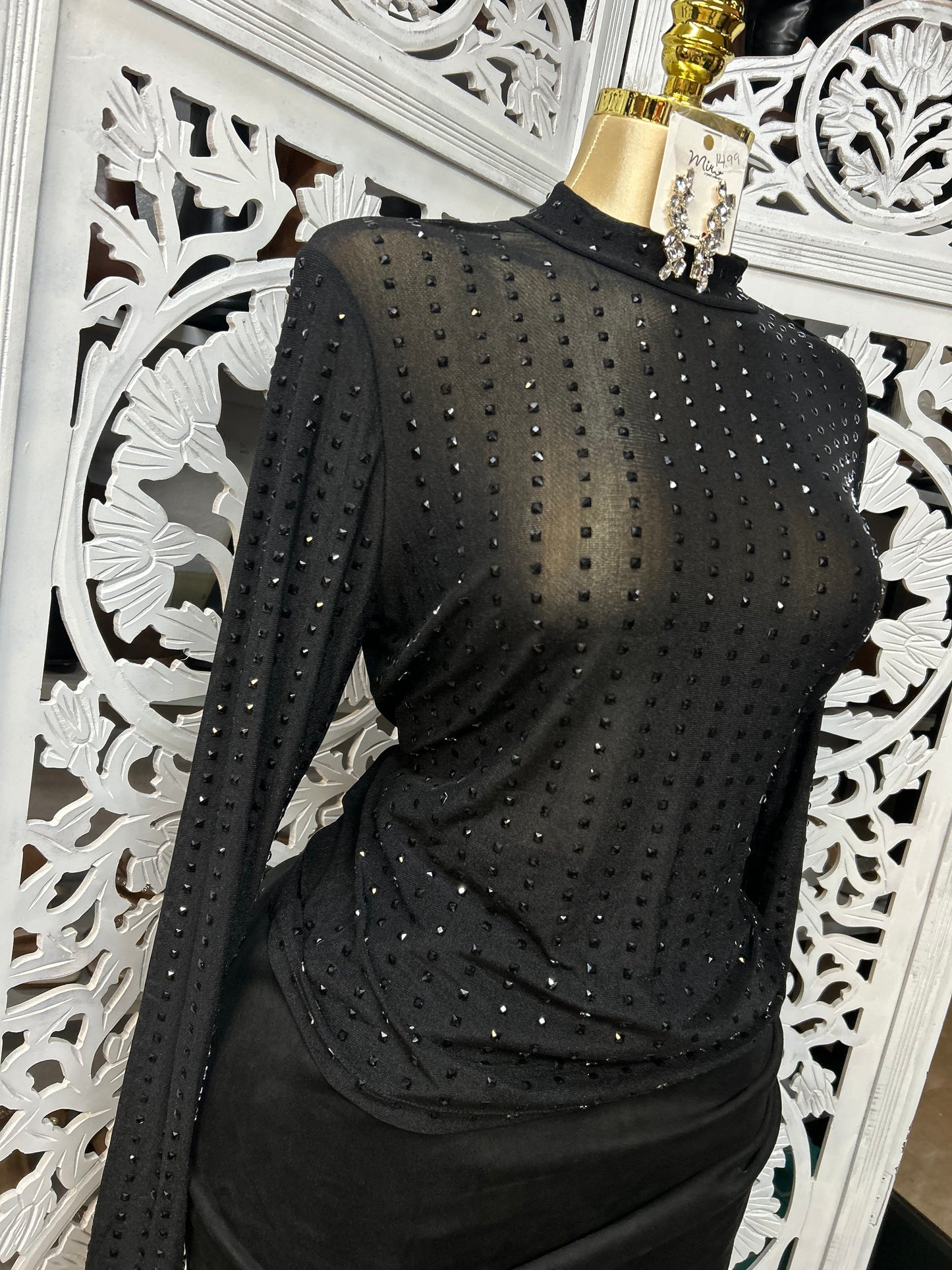 Rhinestone top