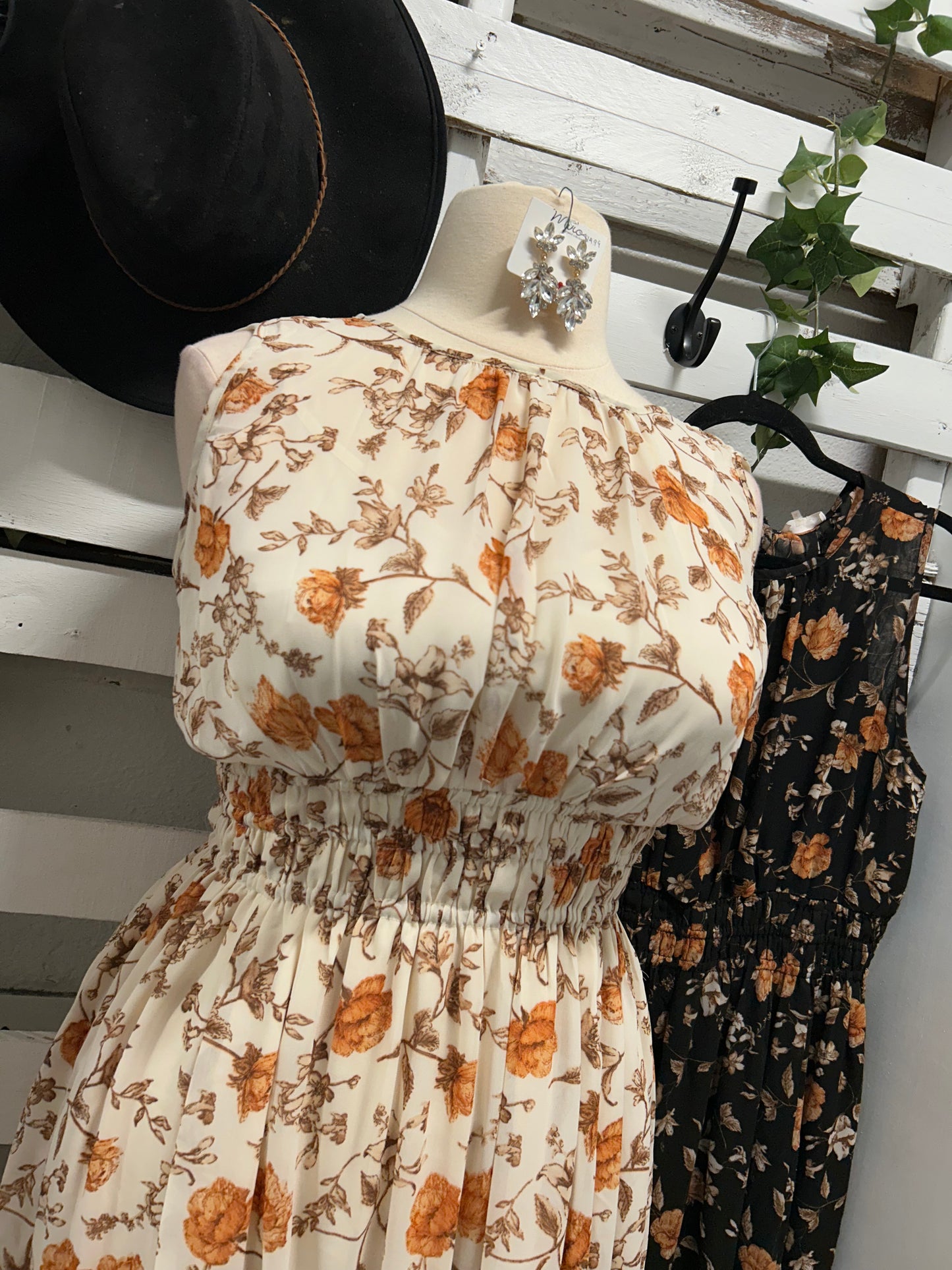 Floral long dress