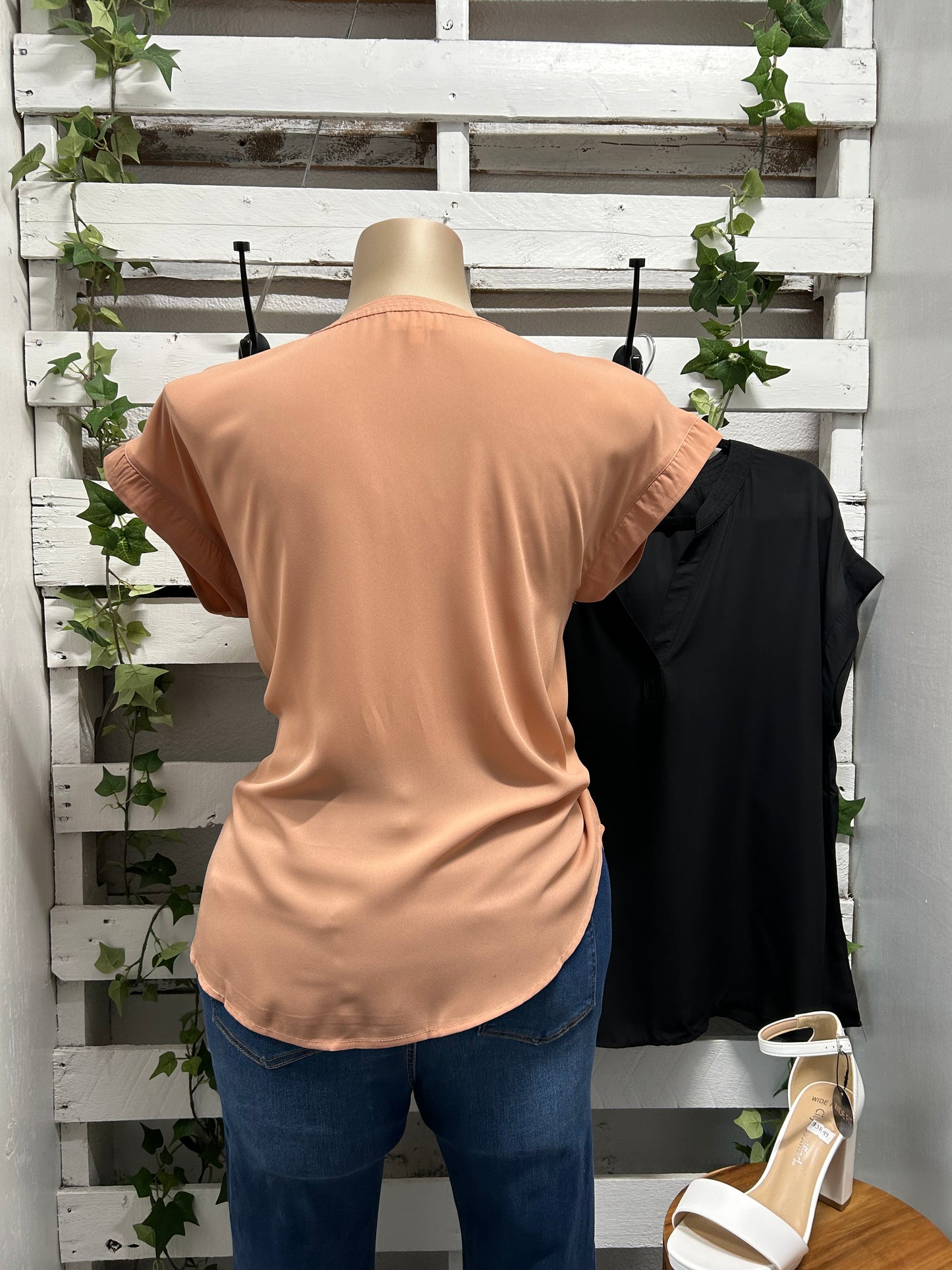 V neck casual top