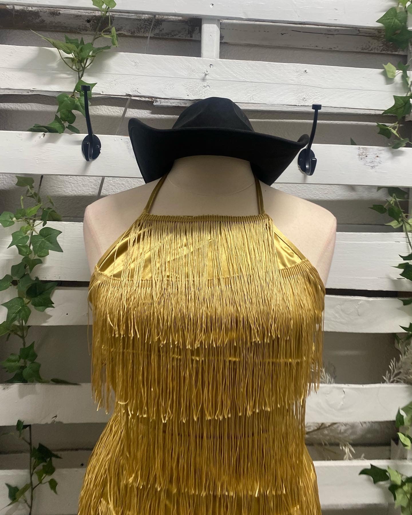 Fringe dress (size up)