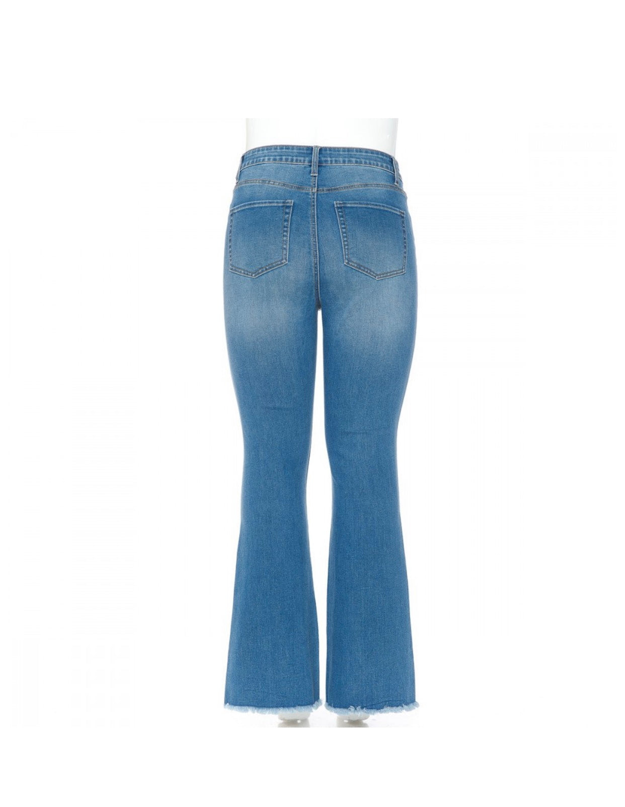 Wax Flare jeans (rips on bottom)