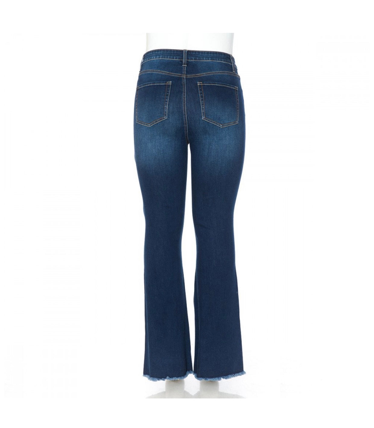 Wax Flare jeans (rips on bottom)