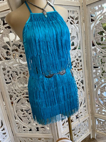 Fringe dress (size up)