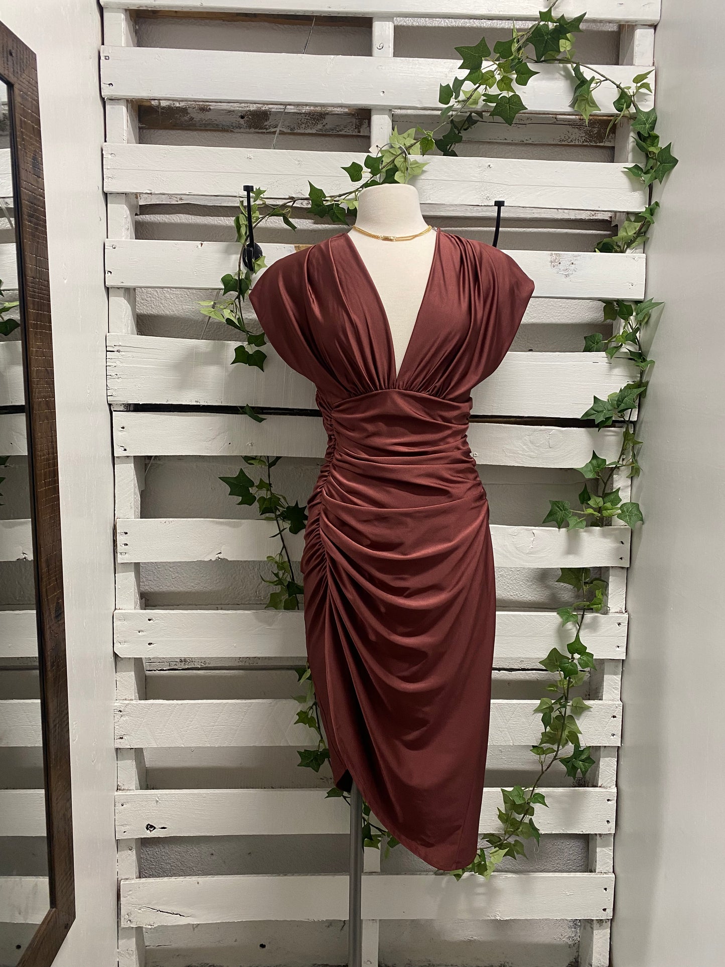 Mauve formal dress