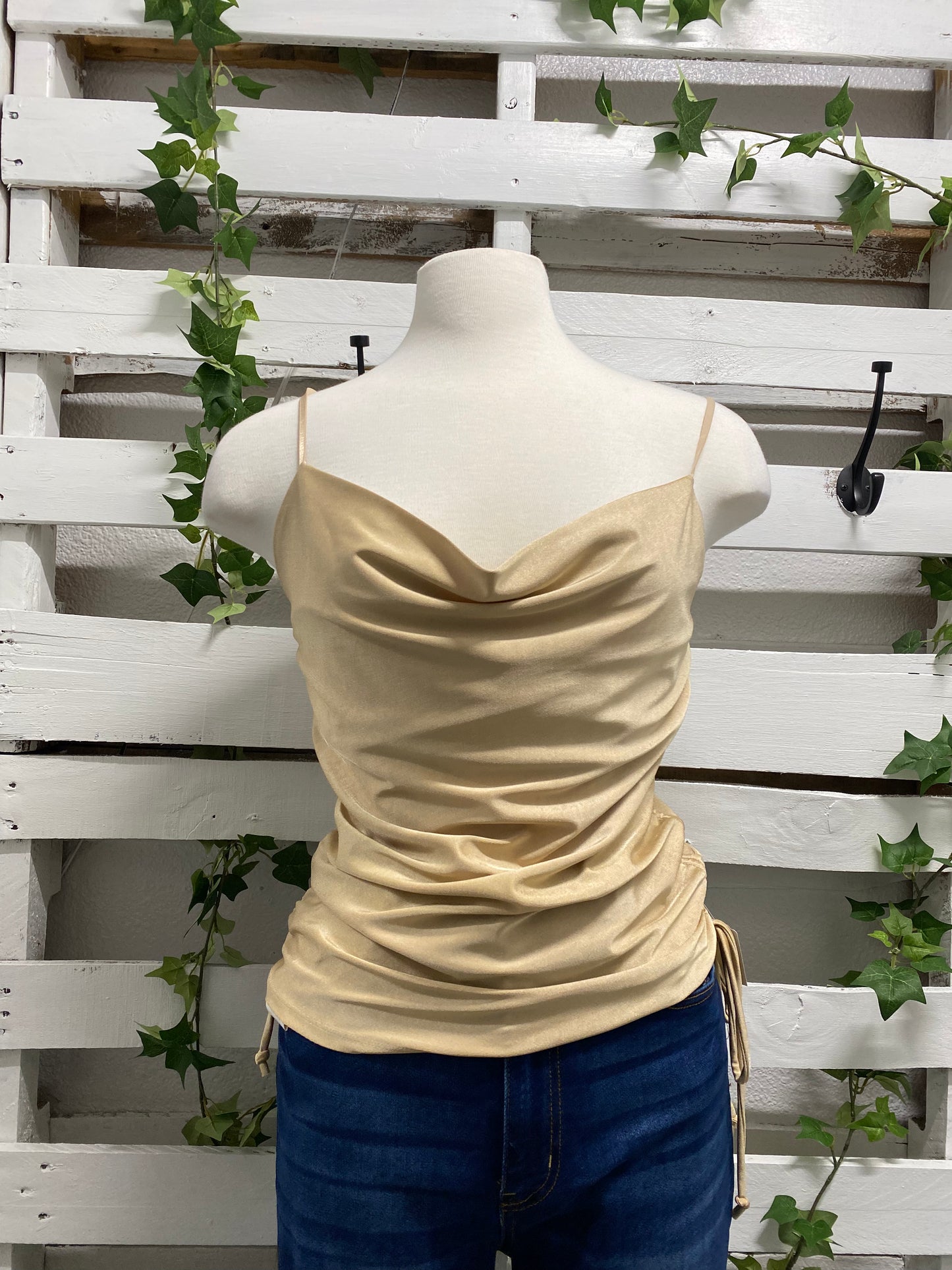 Cowl neck top