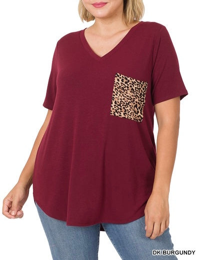 LEOPARD POCKET Graphic tee