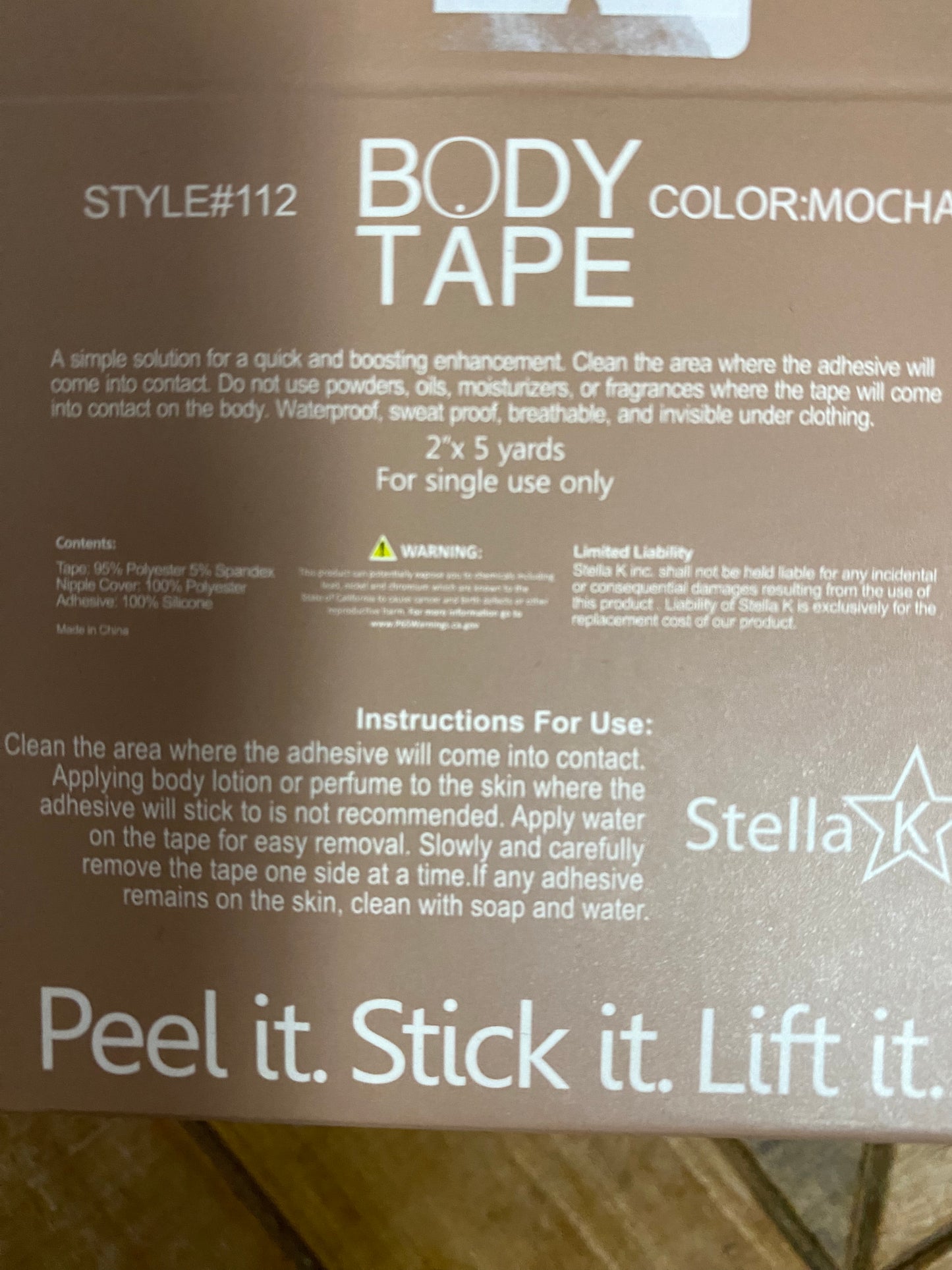 Body tape