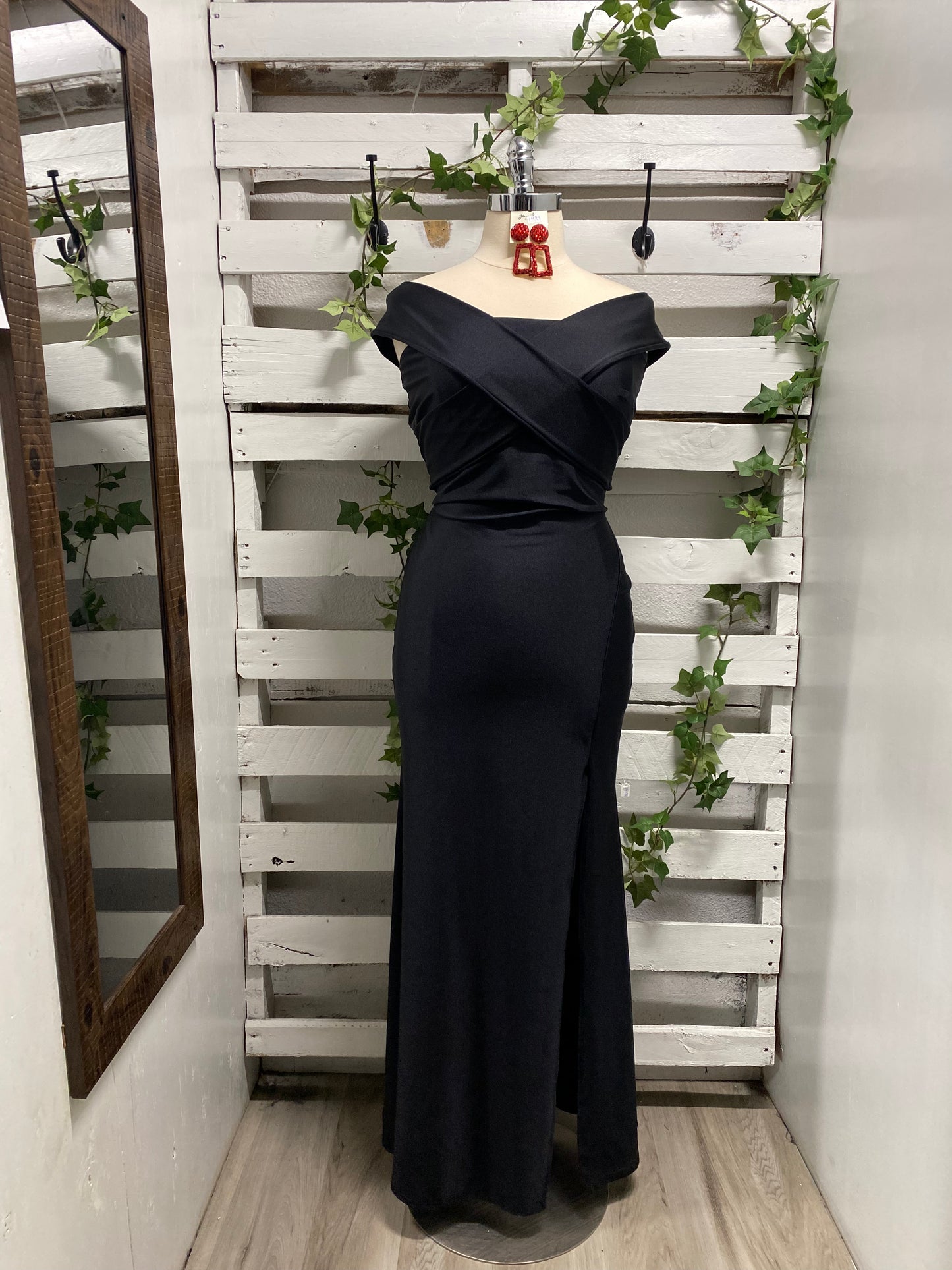 Long Formal off the shoulder dress