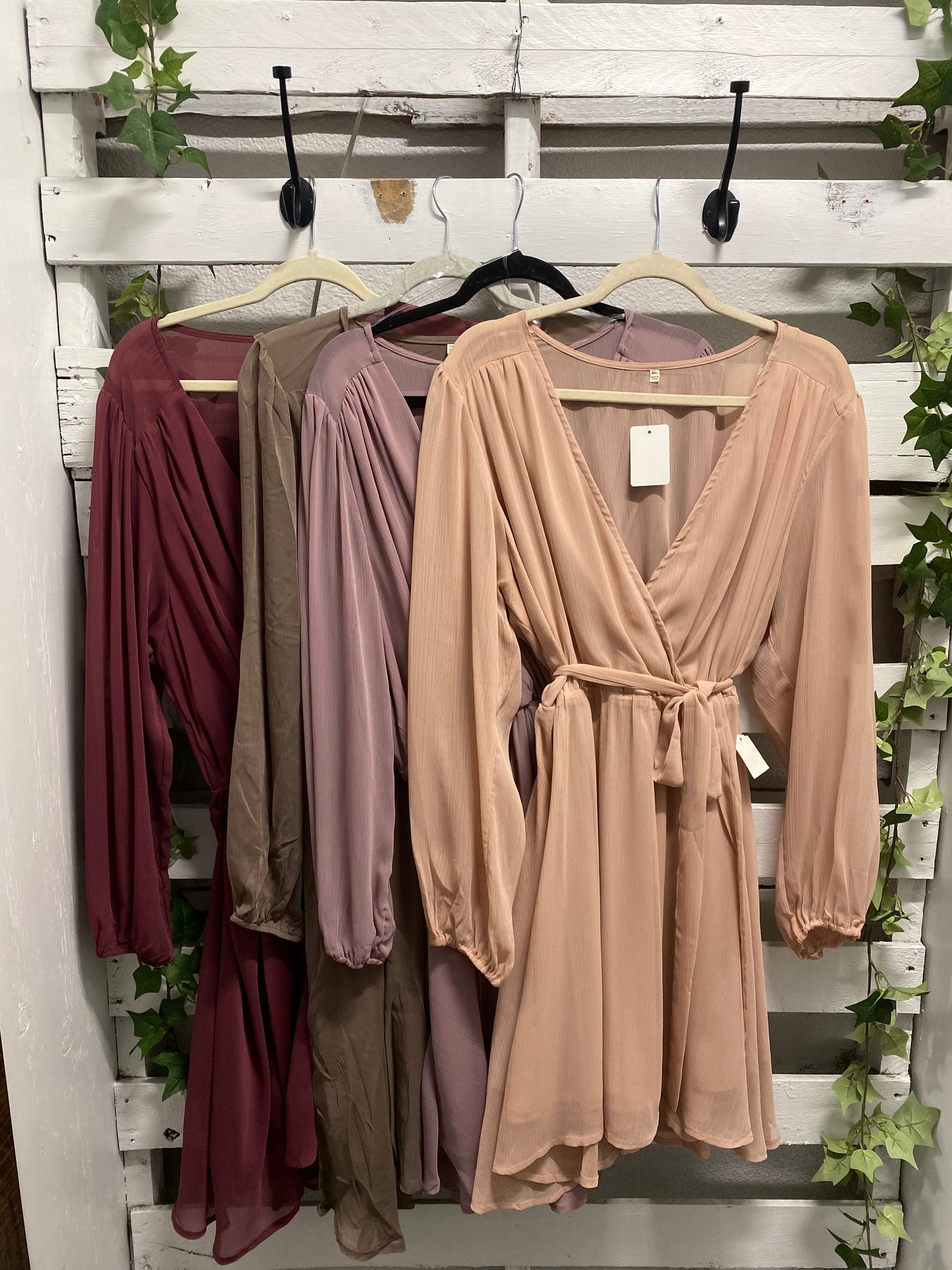 Long sleeve spring dress