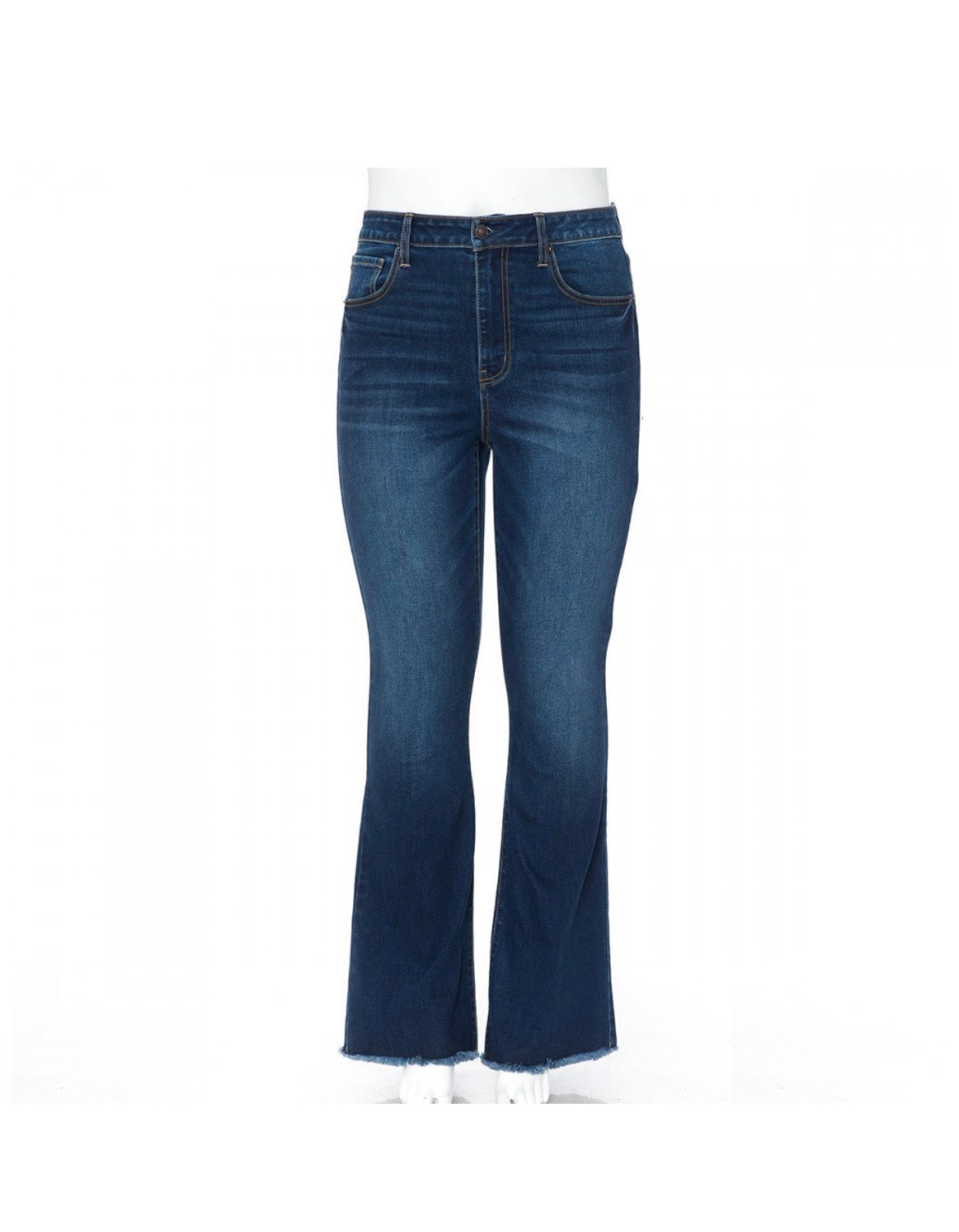 Flare jeans (rips on bottom)